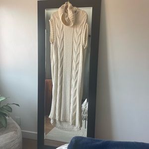 Free people cable knit dress
